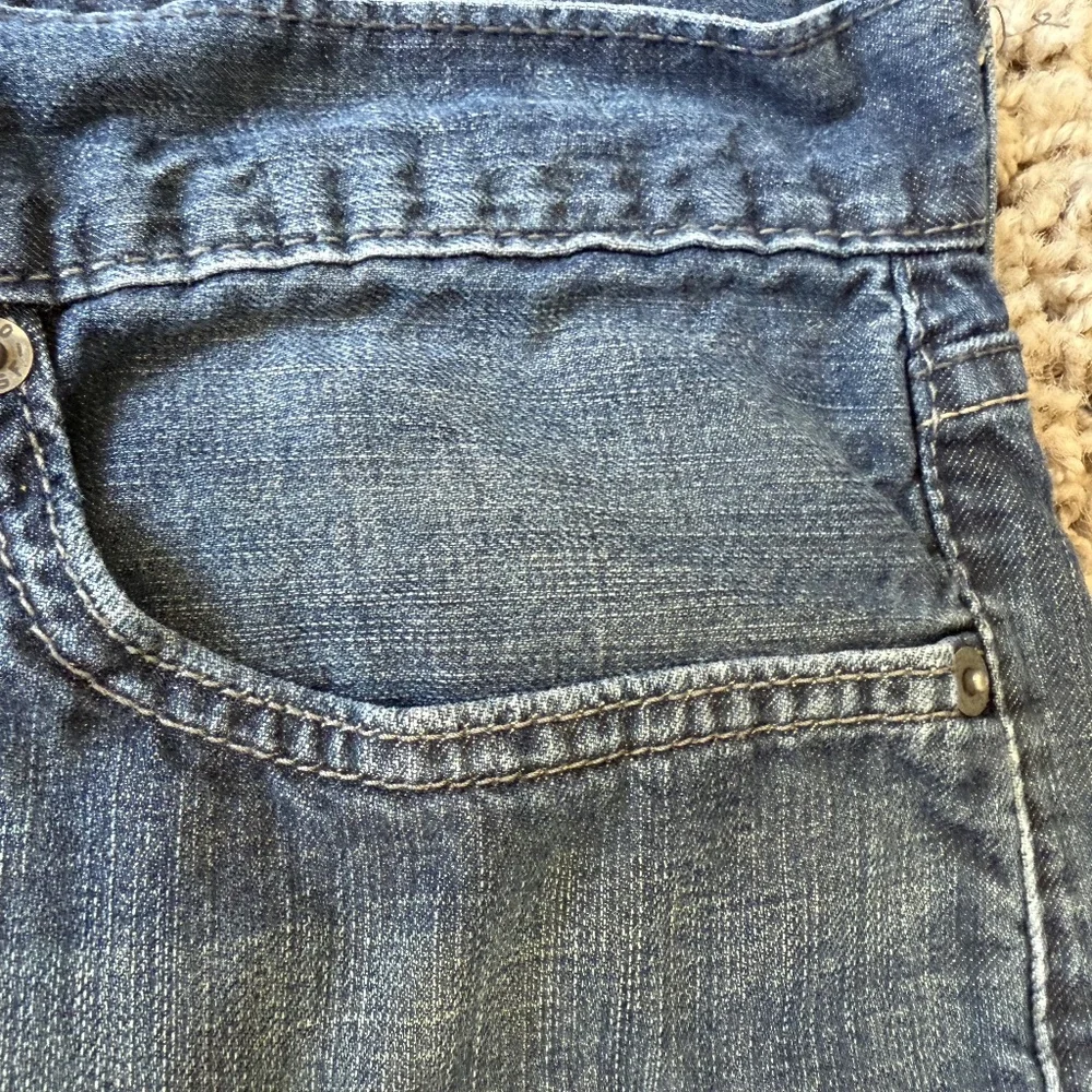 Levi's 514‎ Jeans Men's 34x34 Blue Denim Slim Straight Cotton Stretch Mid Rise